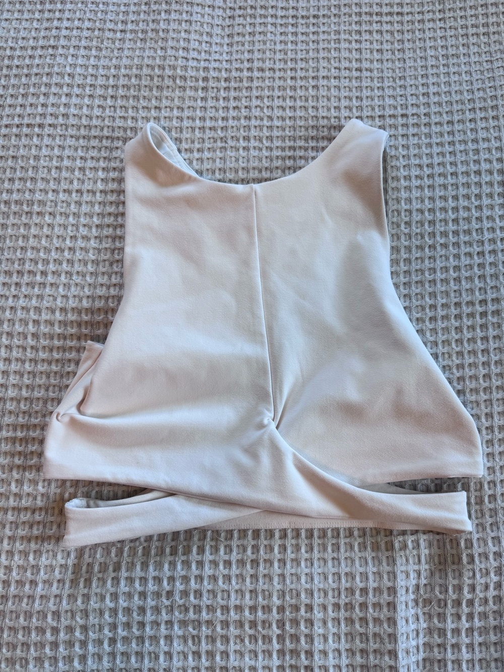 BECCA Twist-Front Crop Tank